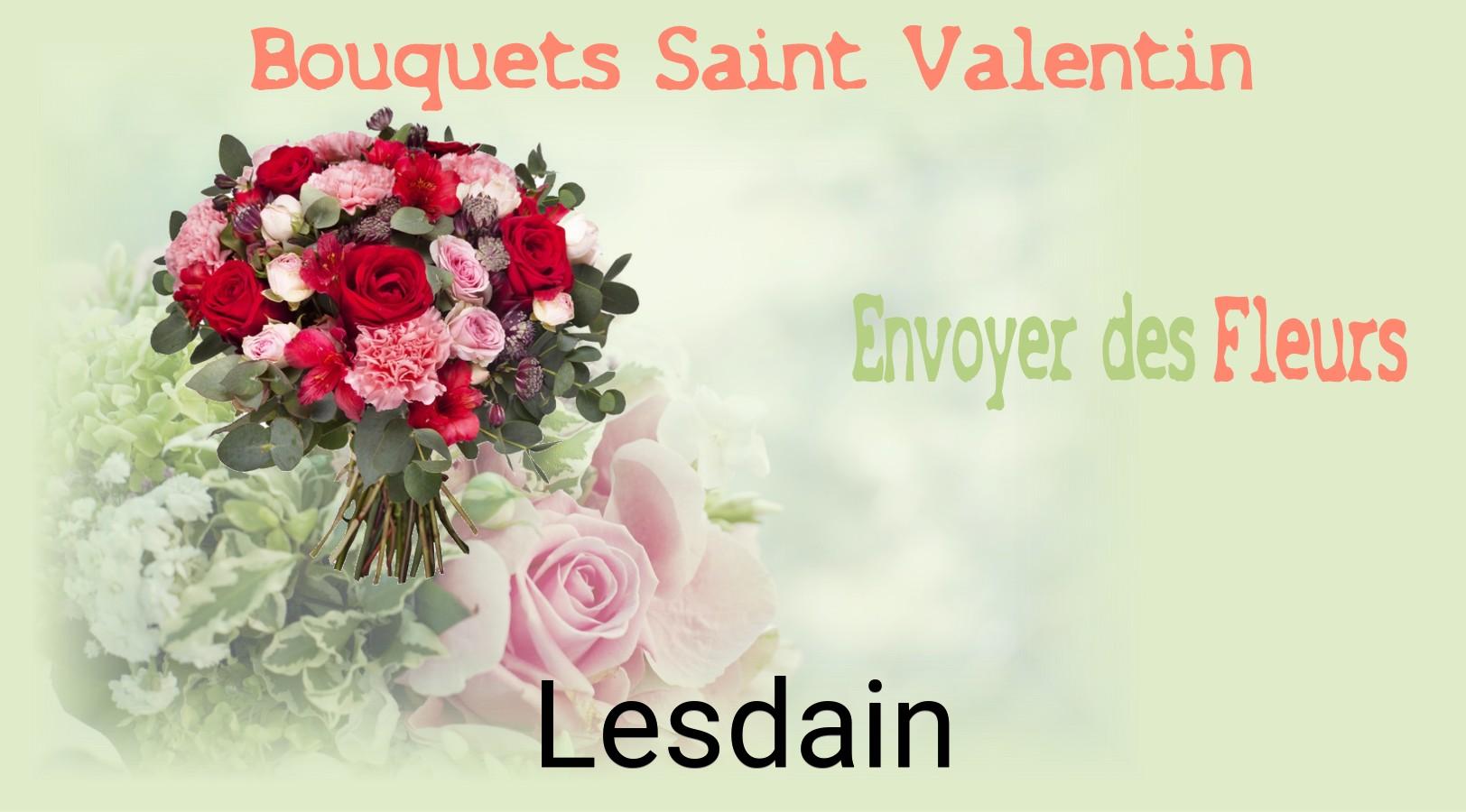 Roses de Saint-Valentin livrées à Lesdain